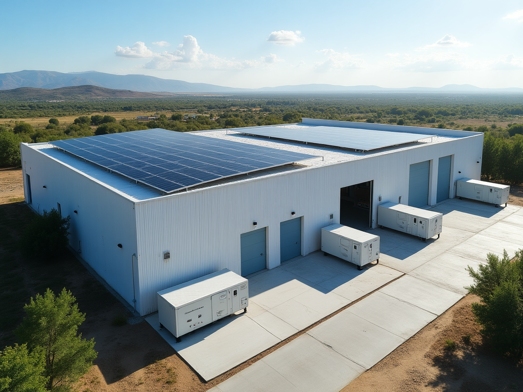 Proyecto exitoso de energía sostenible